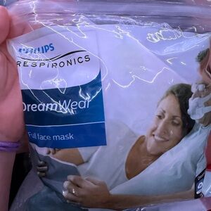 Philips Respironics DreamWear Full Face Mask - Blue and White